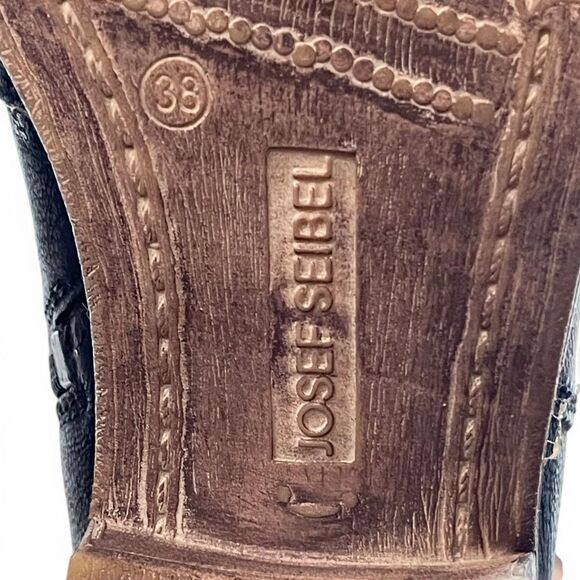 JOSEF SEIBEL "Sienna 80" Black Ankle Boot, NEW! Size EU38 (US 7-7.5) - Picture 10 of 11
